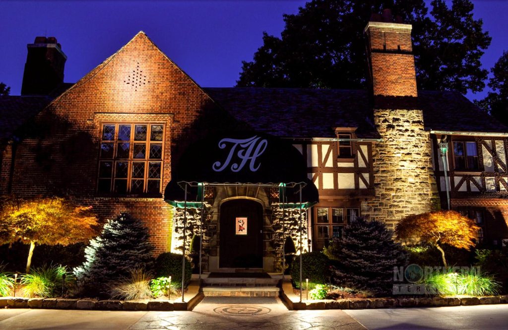 Tudor House Building Exterior Lighting